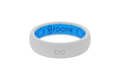 Solid Snow Thin Ring
