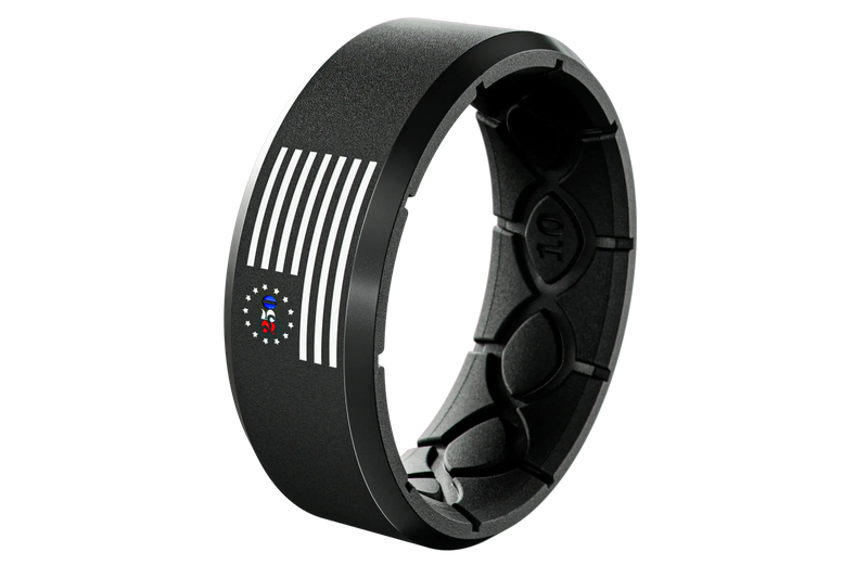 Zeus Edge 250th Flag Ring