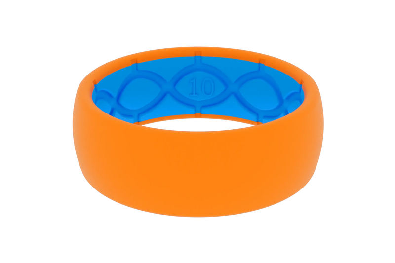 Solid Blaze Orange Ring