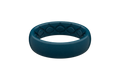Satin Dark Ocean Thin Ring